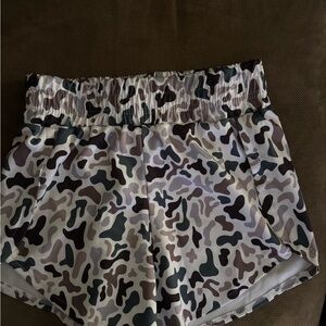 SHEIN High Waist Camouflage Shorts
